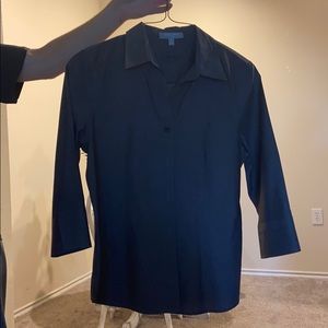 Grey button down Chico’s